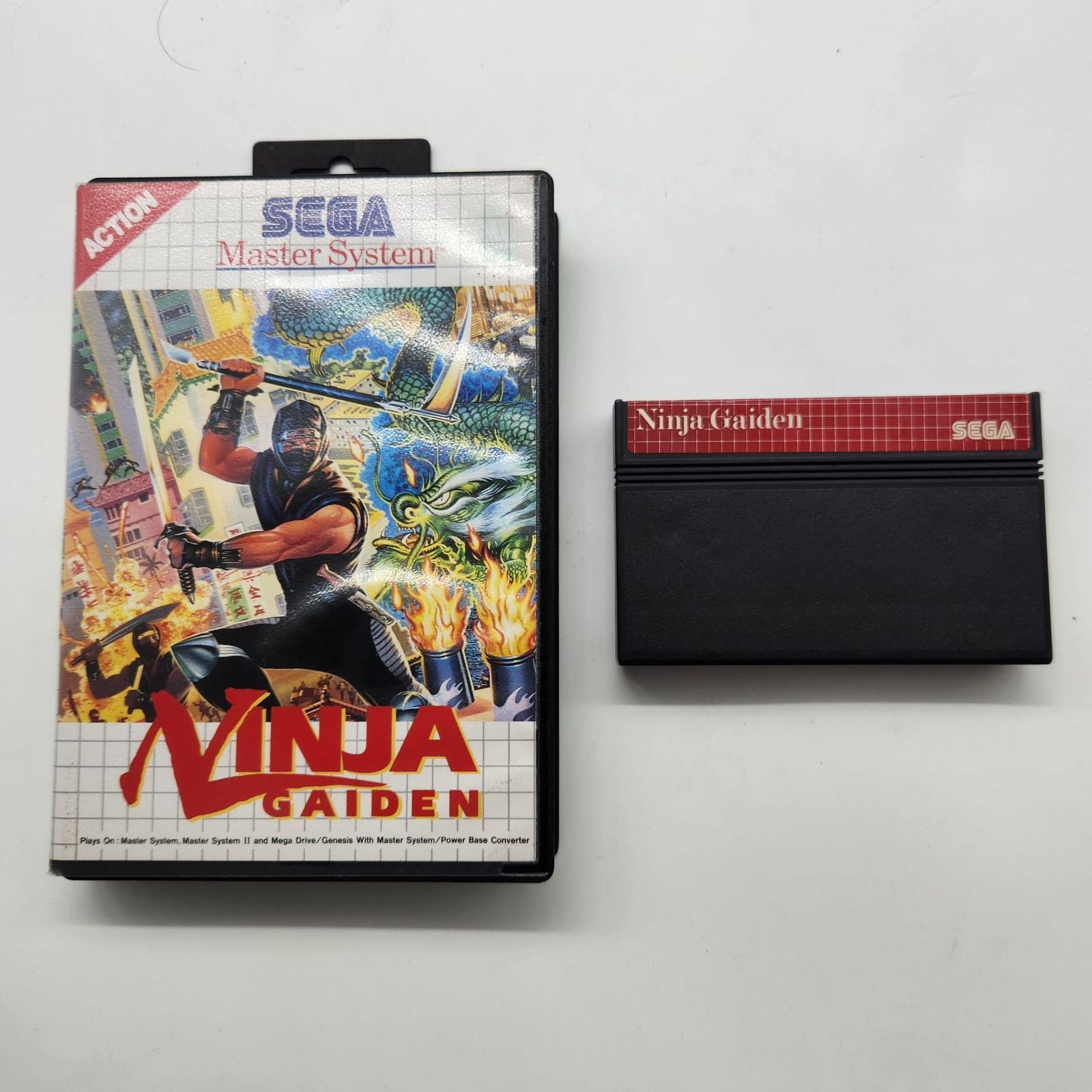 Ninja Gaiden Sega Master retailer System