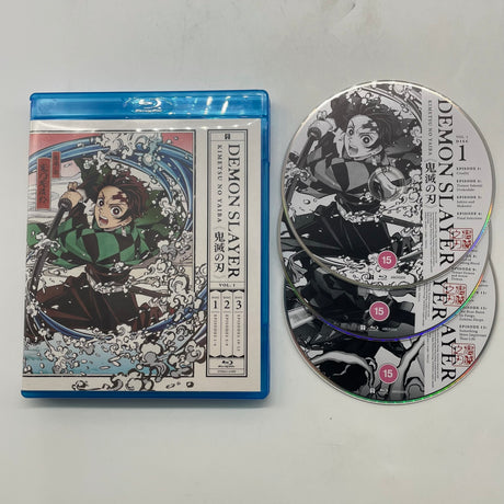 Demon Slayer-Kimetsu No Yaiba Vol.1 Episodes 1-13 3 Discs Blu-ray Game