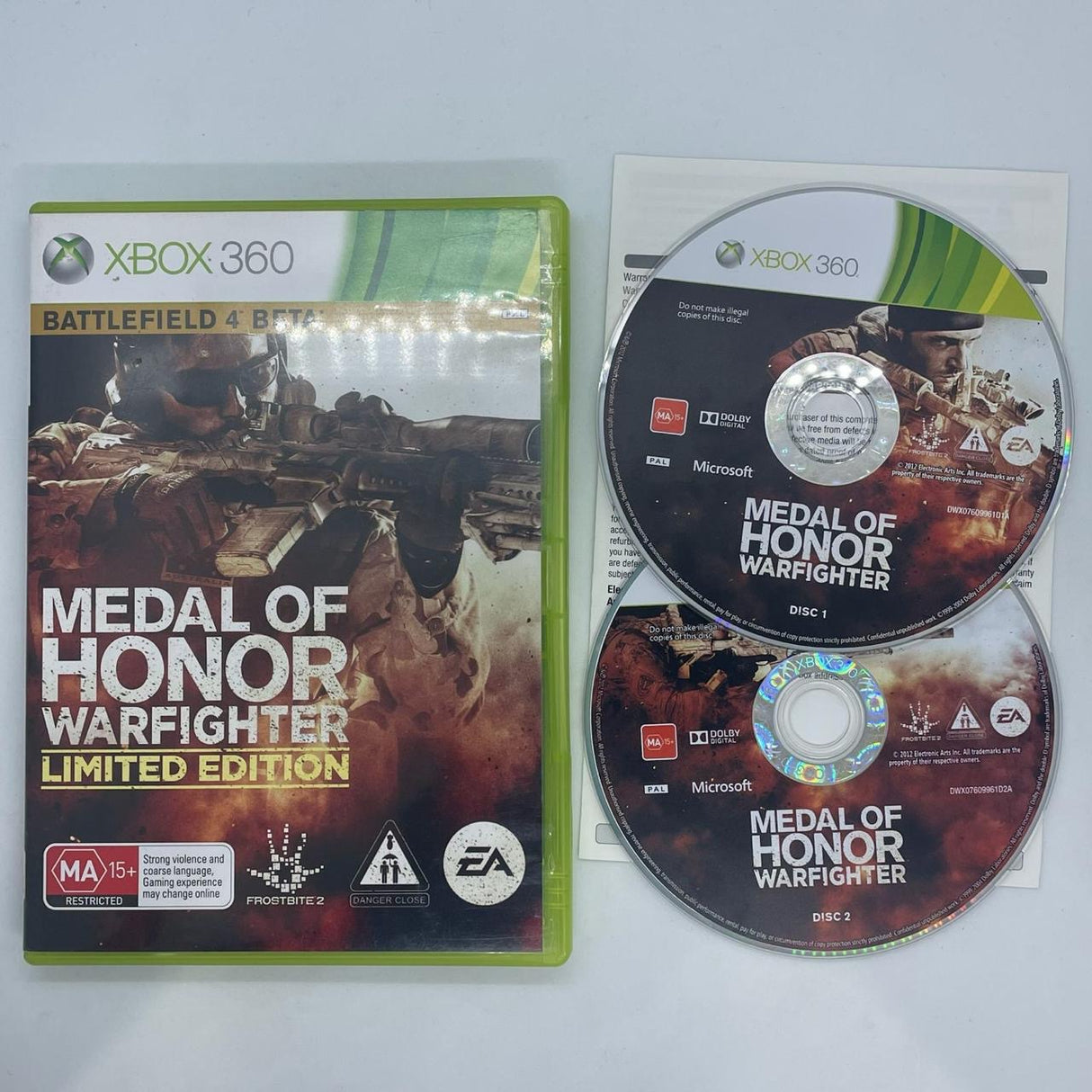 Medal of Honor Warfighter Xbox 360 Game PAL