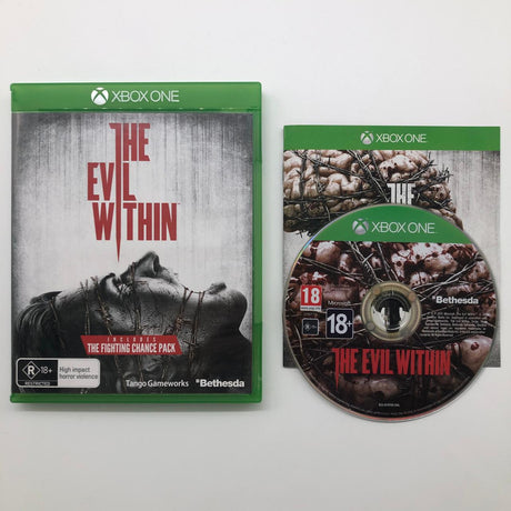 The Evil Within Xbox One Game + Manual 28A4 - Trippy Trades 