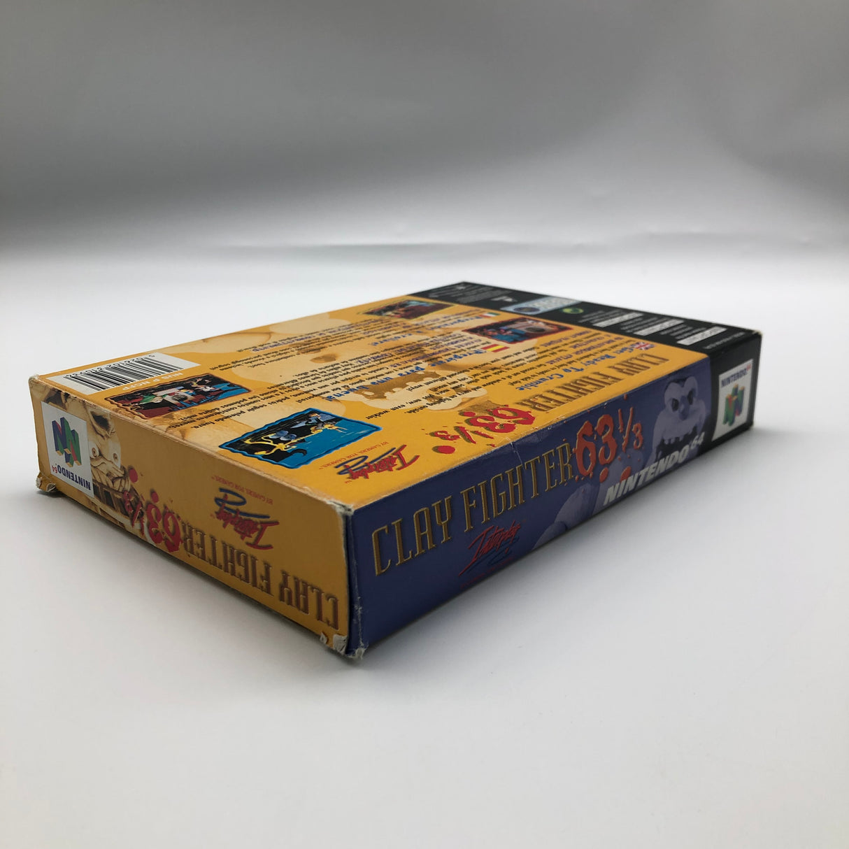 Clay Fighter 63 ⅓ Nintendo 64 N64 Game Boxed Complete PAL 9JE4 - Trippy Trades 