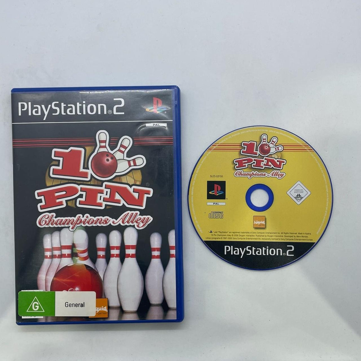 10 Pin Champions Alley PS2 Playstation 2 Game PAL