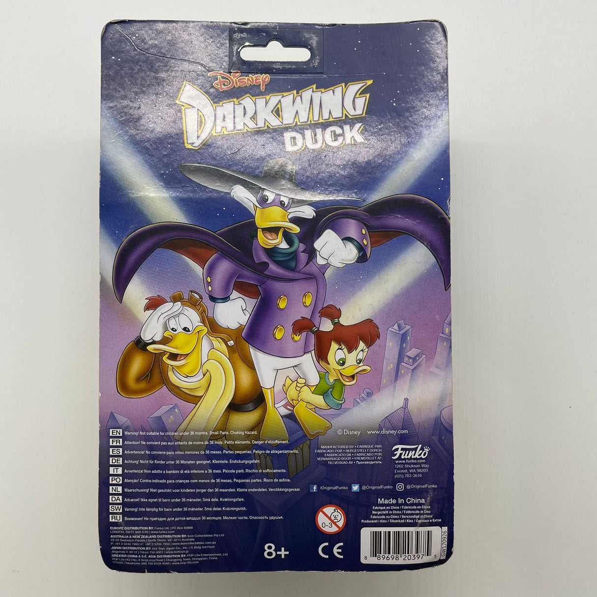 Funko Pop Disney Darkwing Duck Limited Chase Edition Amiibo - Trippy Trades 