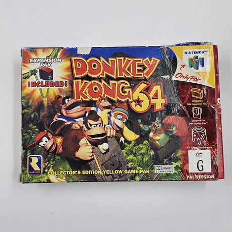 Donkey Kong 64 Nintendo 64 N64 Game Boxed Complete PAL 16JE4 - Trippy Trades 