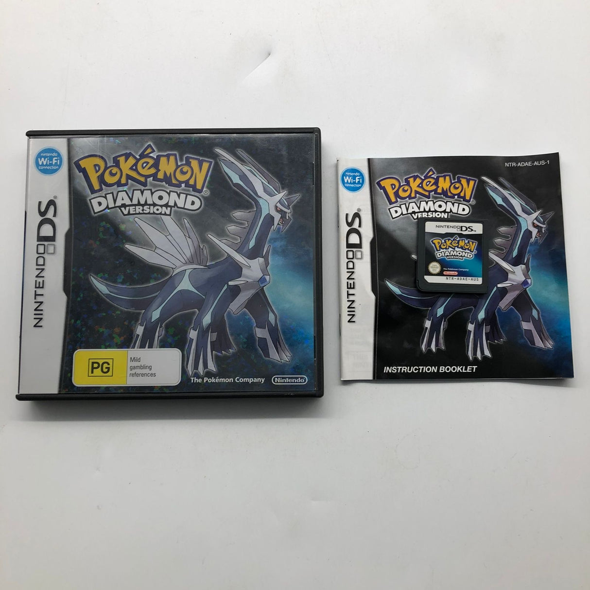 Pokémon: Diamond Version Nintendo DS Game + Manual 25AU4