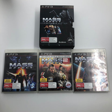 Mass Effect Trilogy PS3 Playstation 3 Game 05A4
