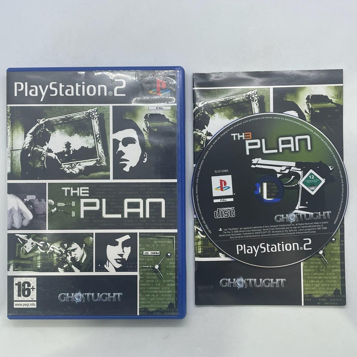 The Plan PS2 Playstation 2 Game + Manual PAL