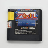 Zool Ninja Of The "Nth" Dimension Sega Mega Drive / Genesis Game Cartridge PAL