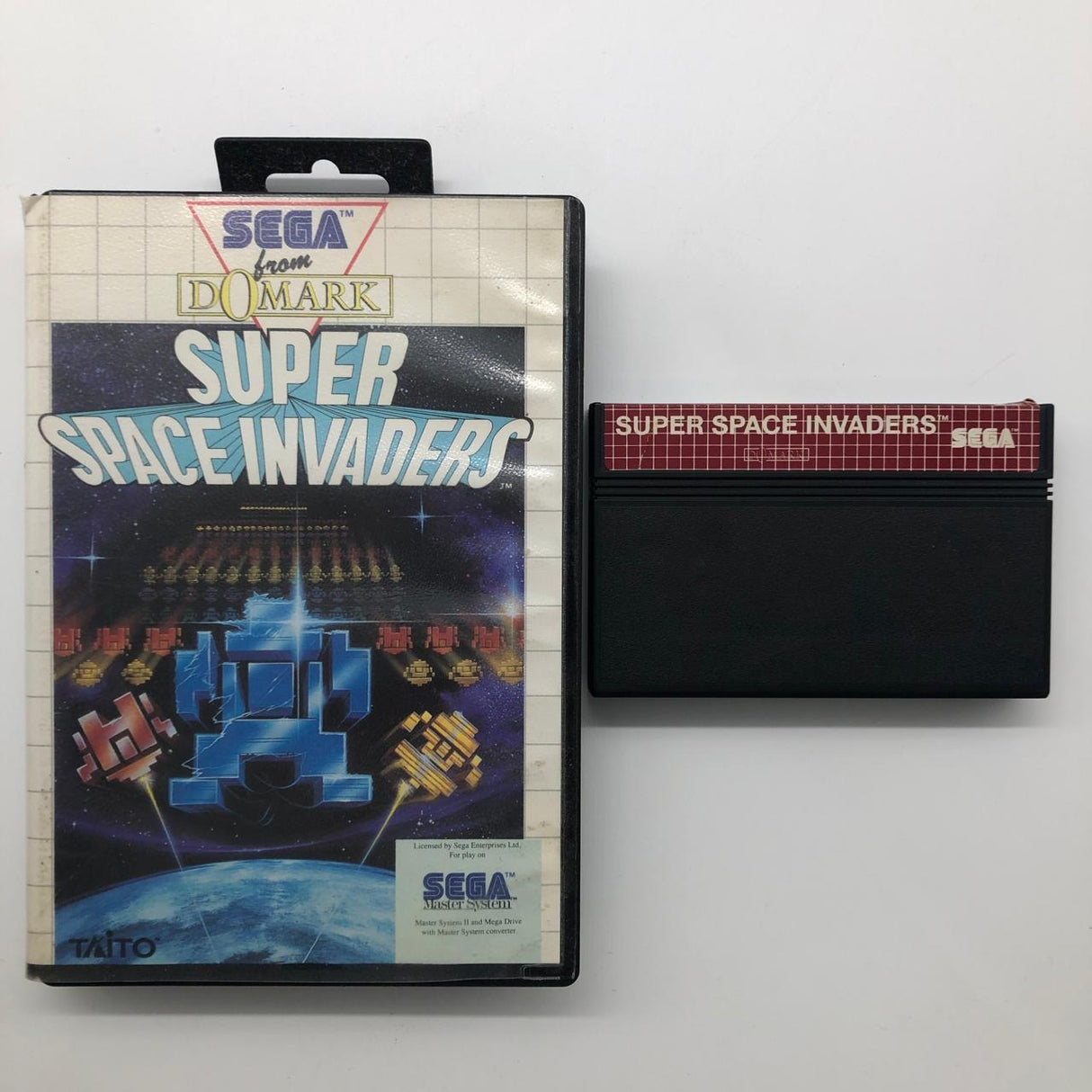 Super Space Invaders Sega Master System Game PAL 28A4 - Trippy Trades 