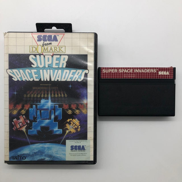 Super Space Invaders Sega Master System Game PAL 28A4 - Trippy Trades 