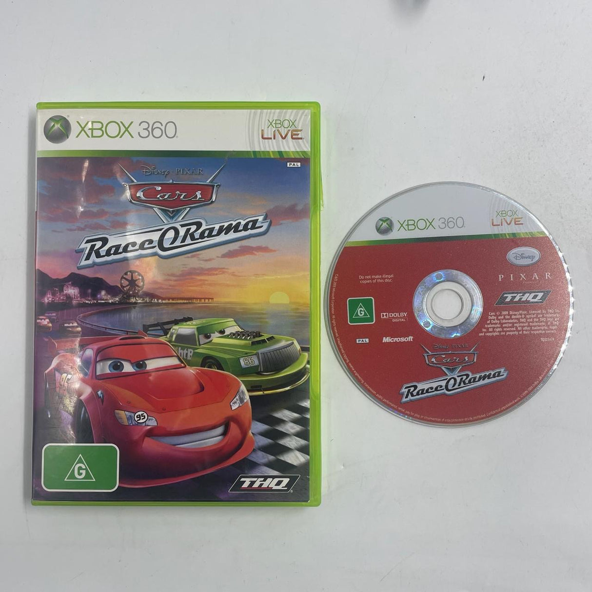 Disney Cars Race-O-Rama Xbox 360 Game PAL