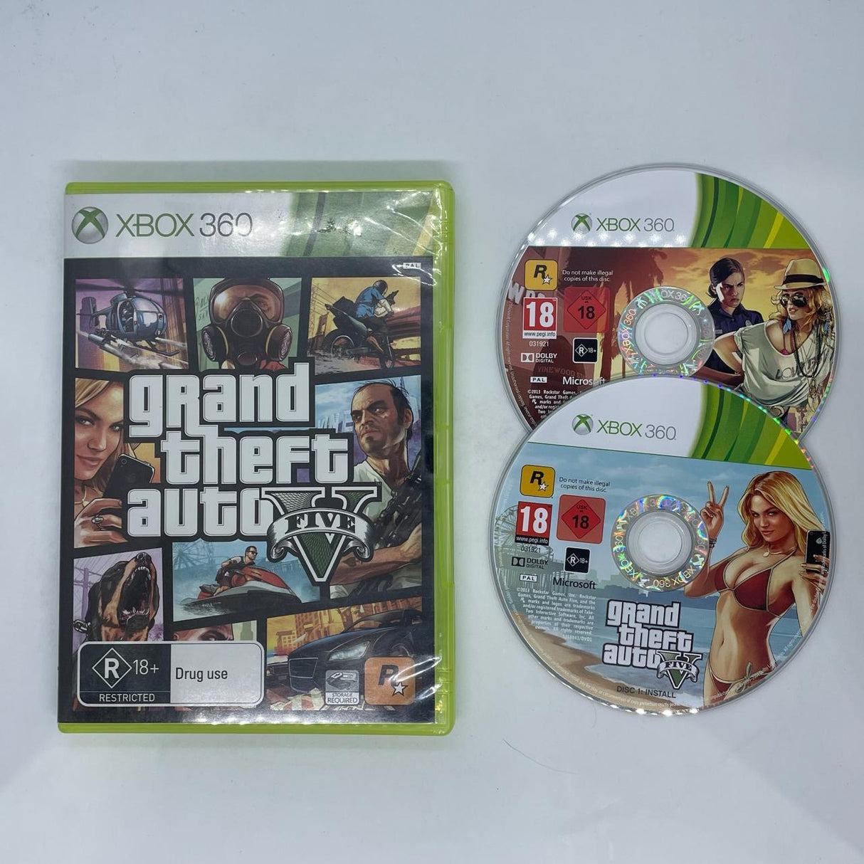 Grand Theft Auto Five V Gta 5 Xbox 360 Game PAL