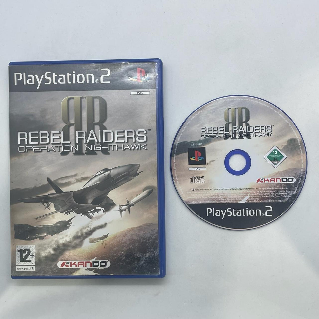 Rebel Raiders Operation Nighthawk PS2 Playstation 2 Game PAL