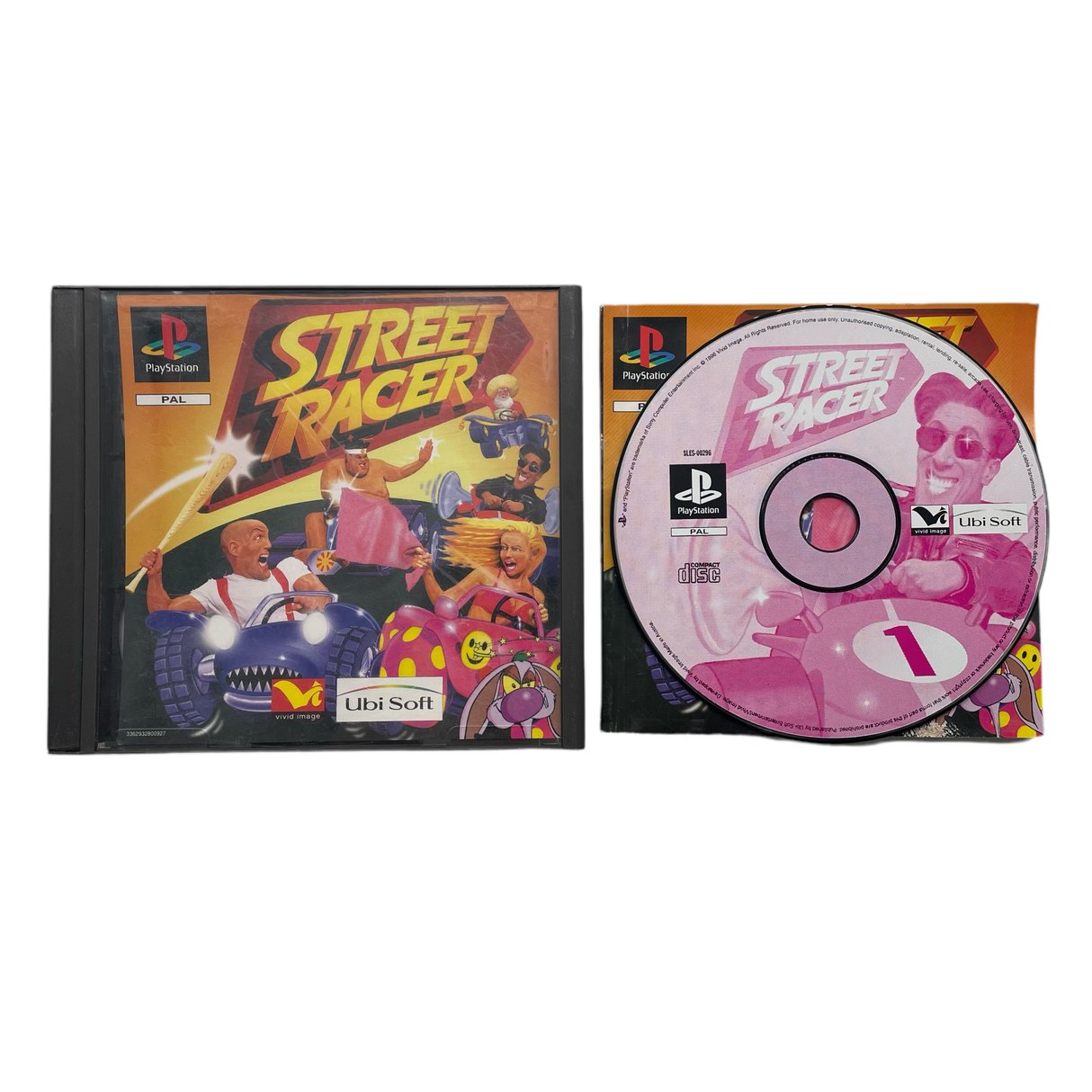 Street Racer PlayStation 1 PS1 Game + Manual PAL