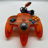 Nintendo 64 N64 Funtastic Orange Console + Orange Controller Boxed PAL 16JE4 - Trippy Trades 