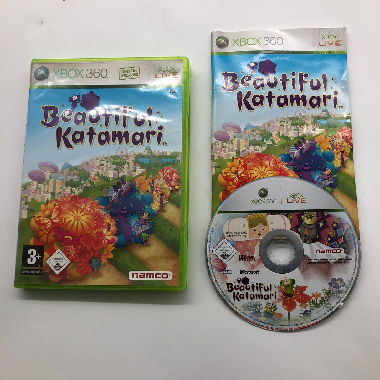 Beautiful Katamari Xbox 360 Game + Manual PAL