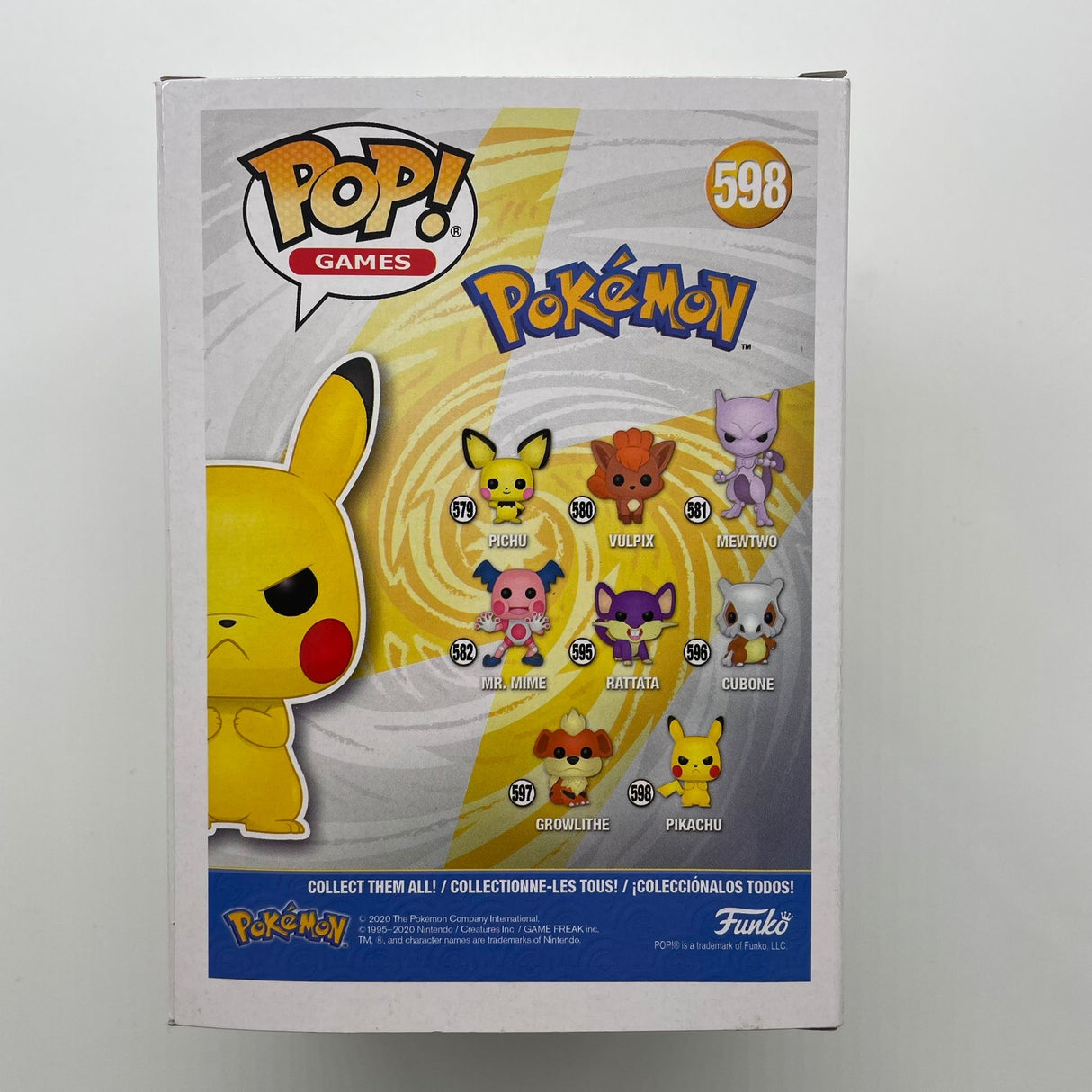 Pikachu Pokemon #598 Funko Pop Vinyl Figure - Trippy Trades 