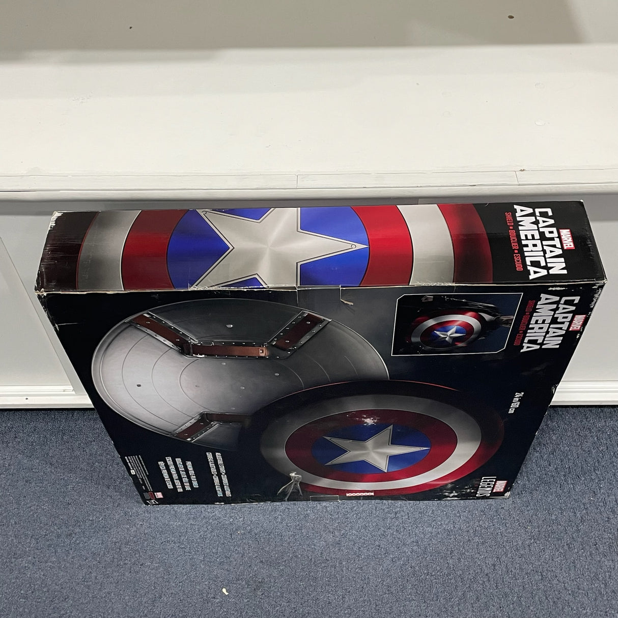 Captain America 60cm Metal Shield Marvel Legends Series Figure