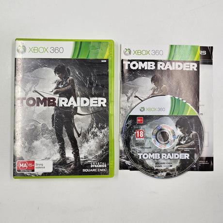 Tomb Raider Xbox 360 Game + Manual PAL 9JE4 - Trippy Trades 