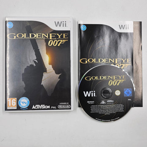 Goldeneye 007 Nintendo Wii Game + Manual PAL 9JE4