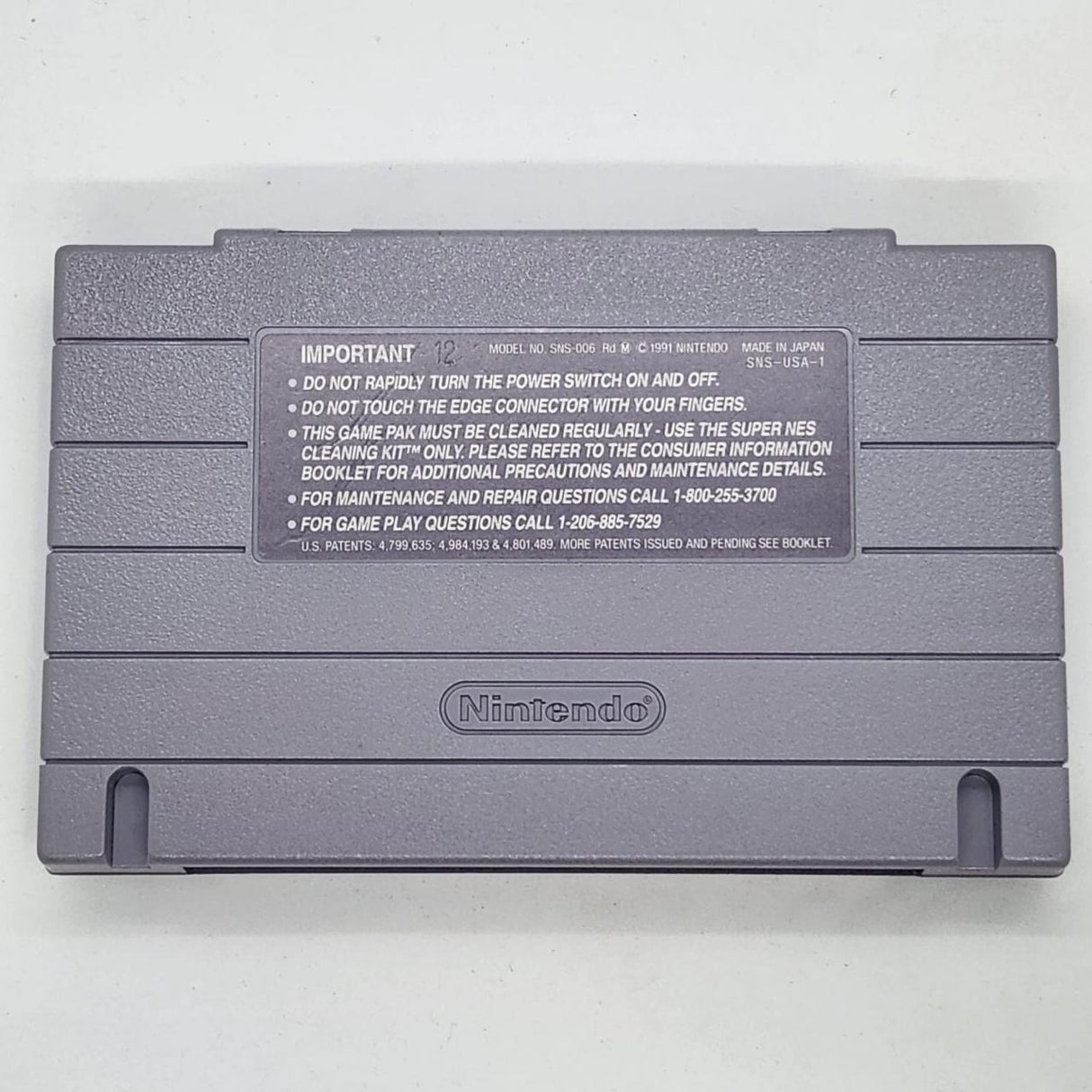 Super Smash T.V. Super Nintendo SNES Game Cartridge NTSC U/C