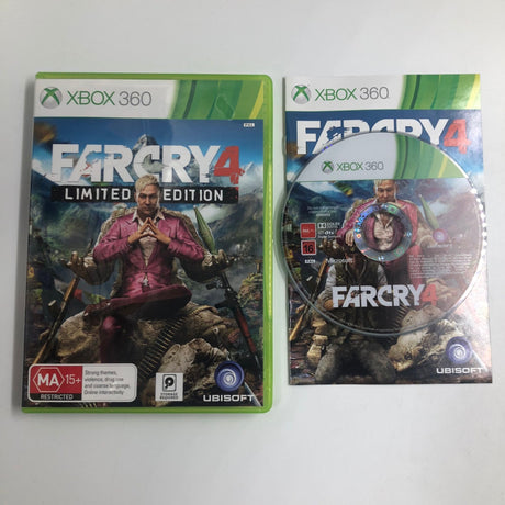 Far Cry 4 Limited Edition Xbox 360 Game + Manual PAL - Trippy Trades 