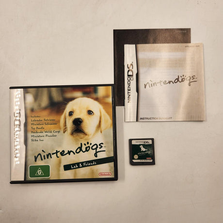 Nintendogs Lab & Friends Nintendo DS Game + Manual 28JY4 - Trippy Trades 