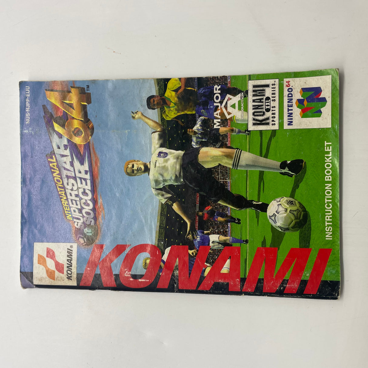 International Superstar Soccer 64 Nintendo 64 N64 Game Boxed Complete with Manual