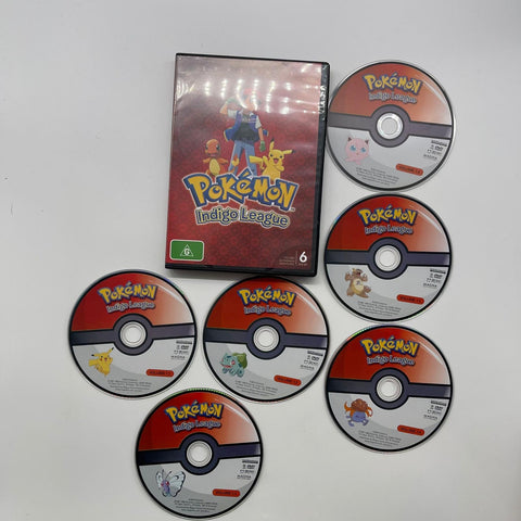 Pokemon Indigo League Season 1 DVD 6 Discs