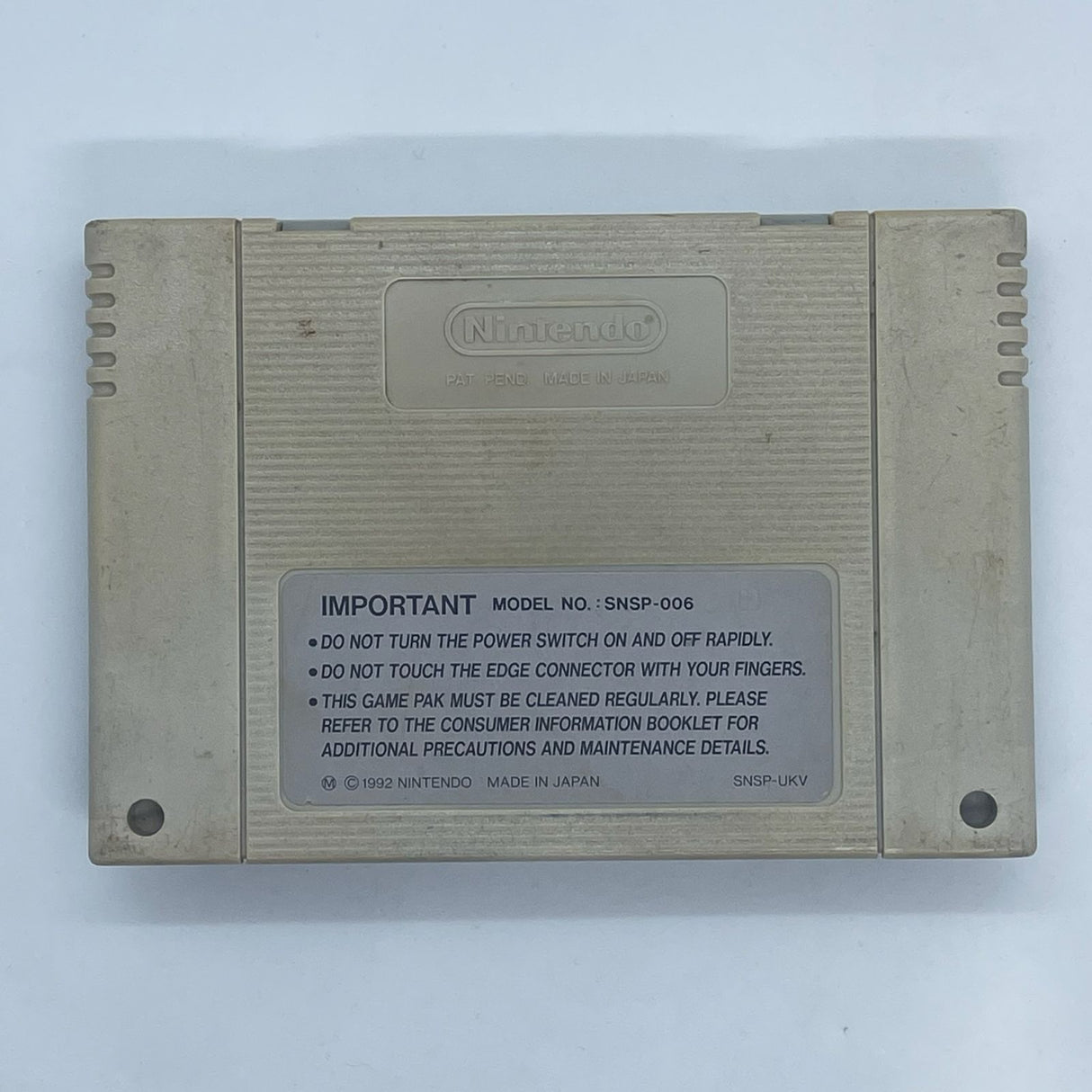 Super Mario Kart Super Nintendo SNES Game Cartridge PAL