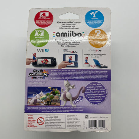 Super Smash Bros No.51 Mewtwo Nintendo Amiibo - Trippy Trades 