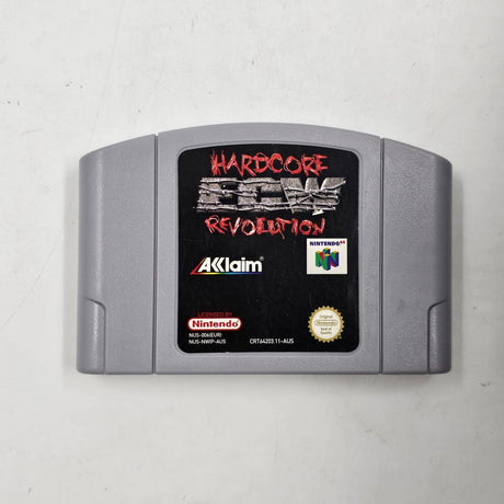 Hardcore ECW Revolution Nintendo 64 N64 Game Cartridge PAL 9JE4 - Trippy Trades 