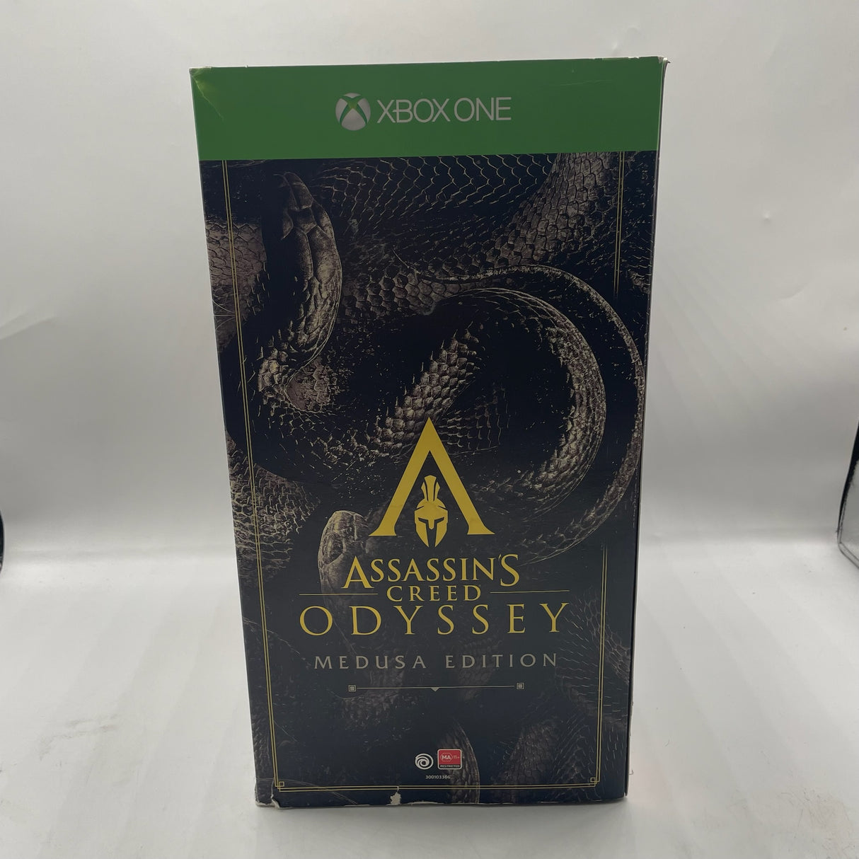 Assassin's Creed Odyssey Medusa Edition Xbox One Game + Figure Boxed PAL