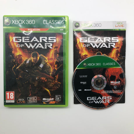 Gears of War Xbox 360 Game + Manual PAL 28A4 - Trippy Trades 