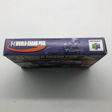 F-1 World Grand Prix Nintendo 64 N64 Game Boxed Complete PAL 25AU4