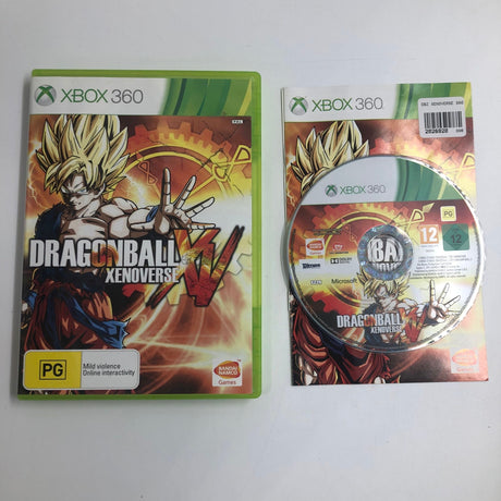 Dragon Ball XV Xenoverse Xbox 360 Game + Manual PAL - Trippy Trades 