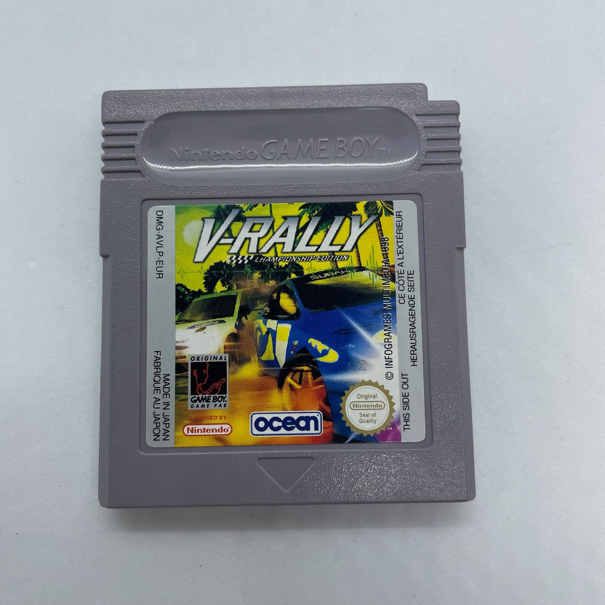 V-Rally Championship Edition Nintendo Gameboy Original Game Cartridge