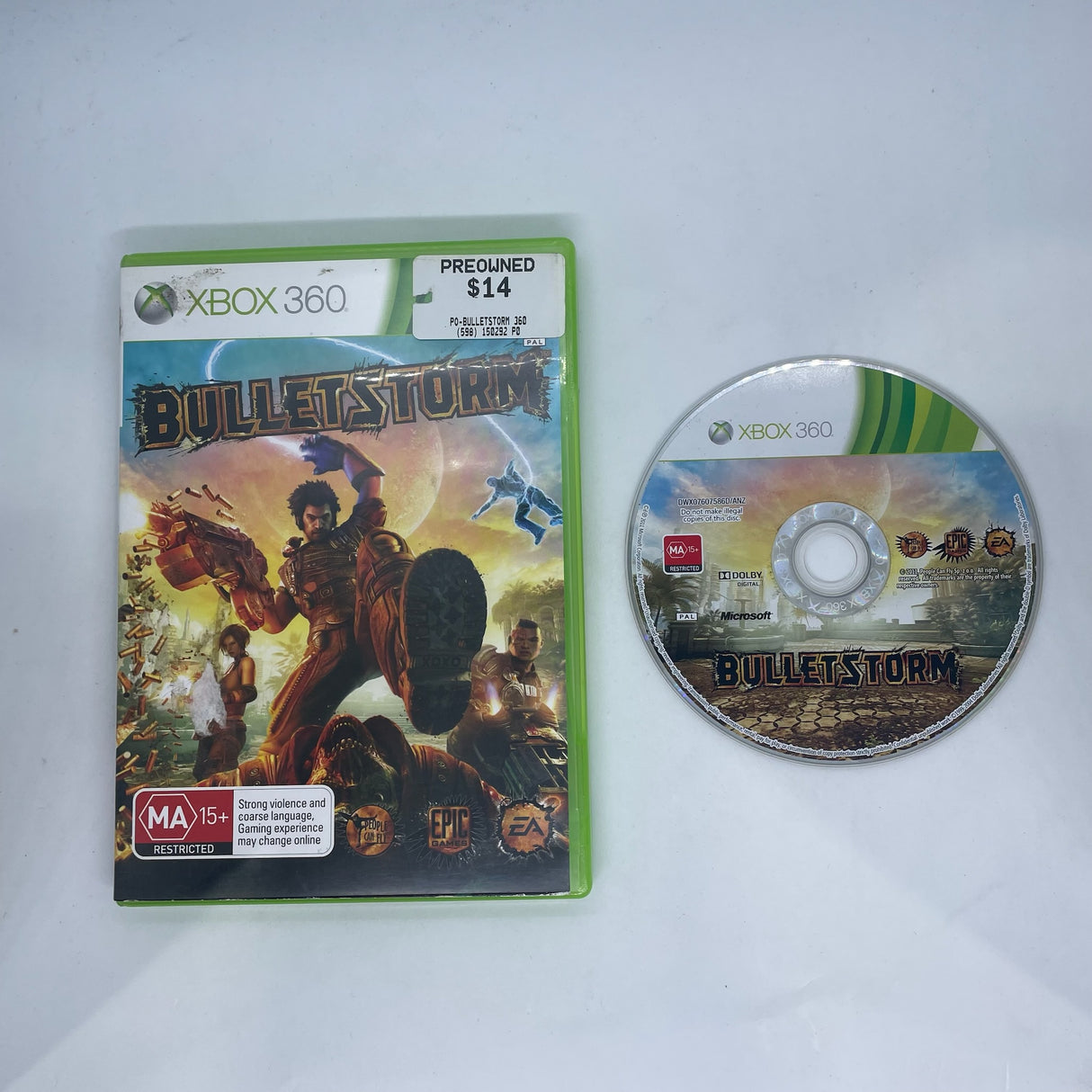 Bulletstorm Xbox 360 Game PAL