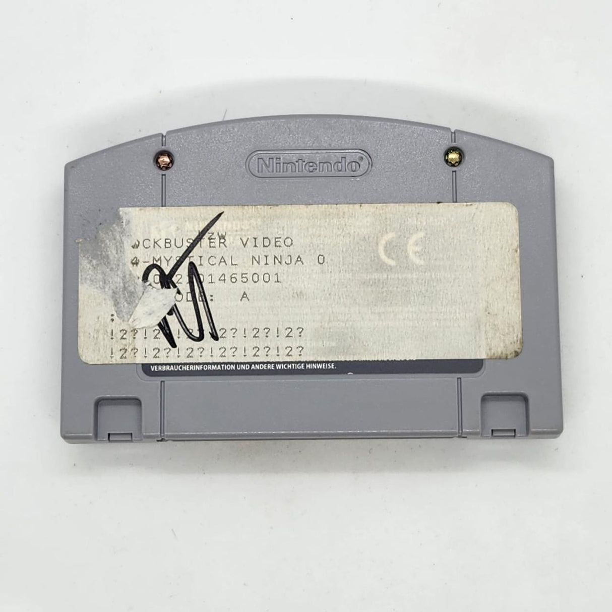 F-1 World Grand Prix Nintendo 64 N64 Game Cartridge PAL