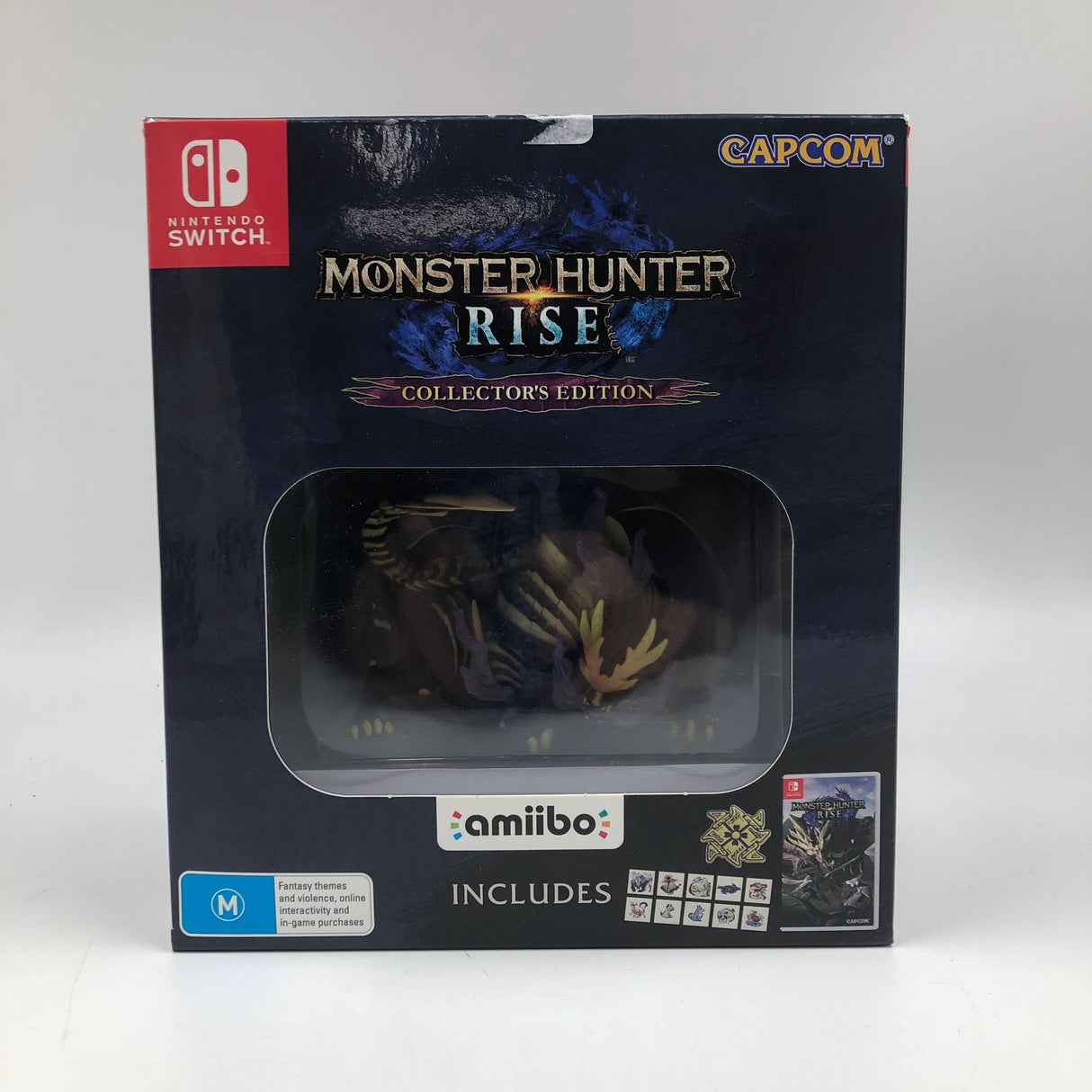 Monster Hunter Rise Collector’s Edition Nintendo Switch Amiibo - Trippy Trades 