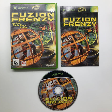 Fuzion Frenzy Xbox Original Game + Manual PAL 28A4 - Trippy Trades 