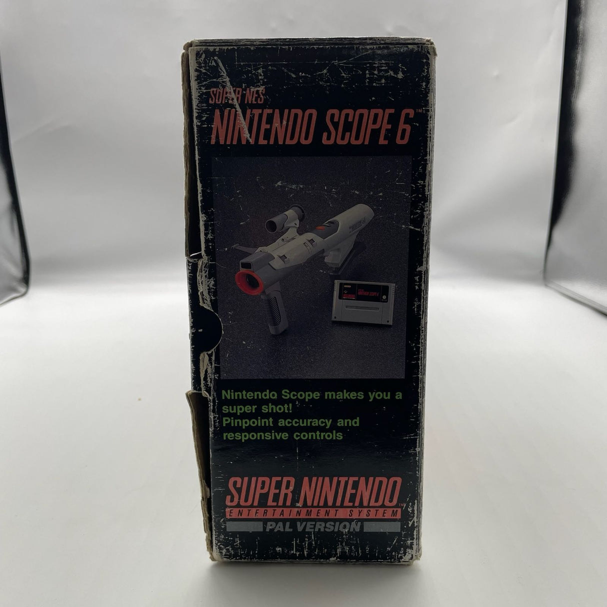 Super Nintendo SNES Scope 6 + Game Boxed