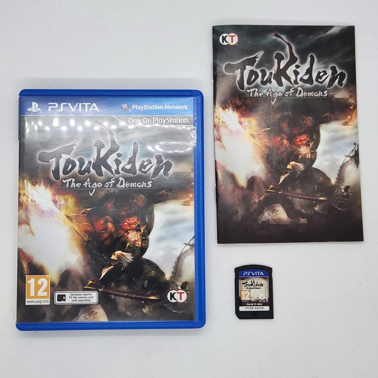 Toukiden The Age of Demons PS Vita Playstation Game + Manual