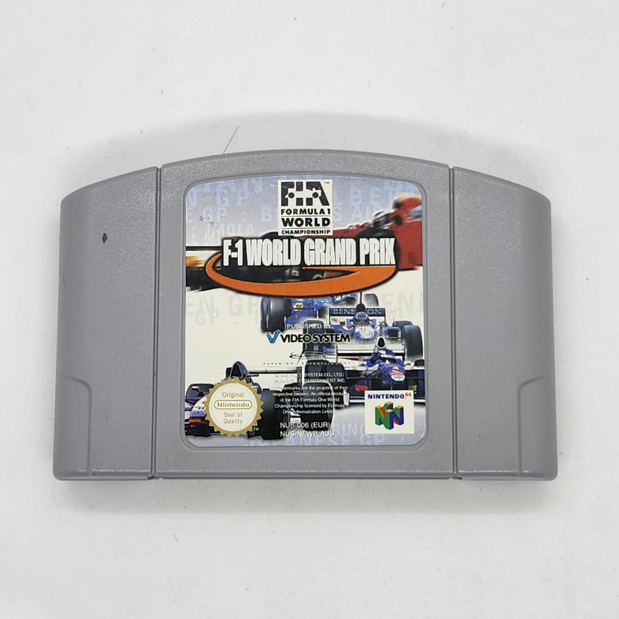 F-1 World Grand Prix Nintendo 64 N64 Game Cartridge PAL