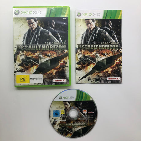 Ace Combat Assault Horizon Xbox 360 Game + Manual PAL 28A4 - Trippy Trades 