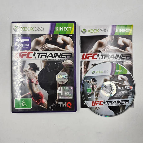 UFC Trainer Xbox 360 Game + Manual PAL 9JE4 - Trippy Trades 