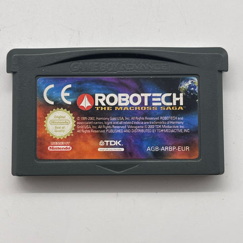 Robotech: The Macross Saga Nintendo Gameboy Advance GBA Game Cartridge