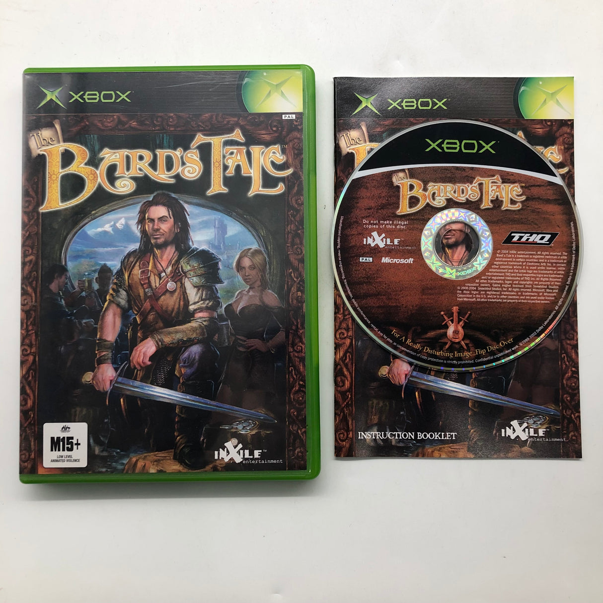 The Bards's Tale Xbox Original Game + Manual PAL