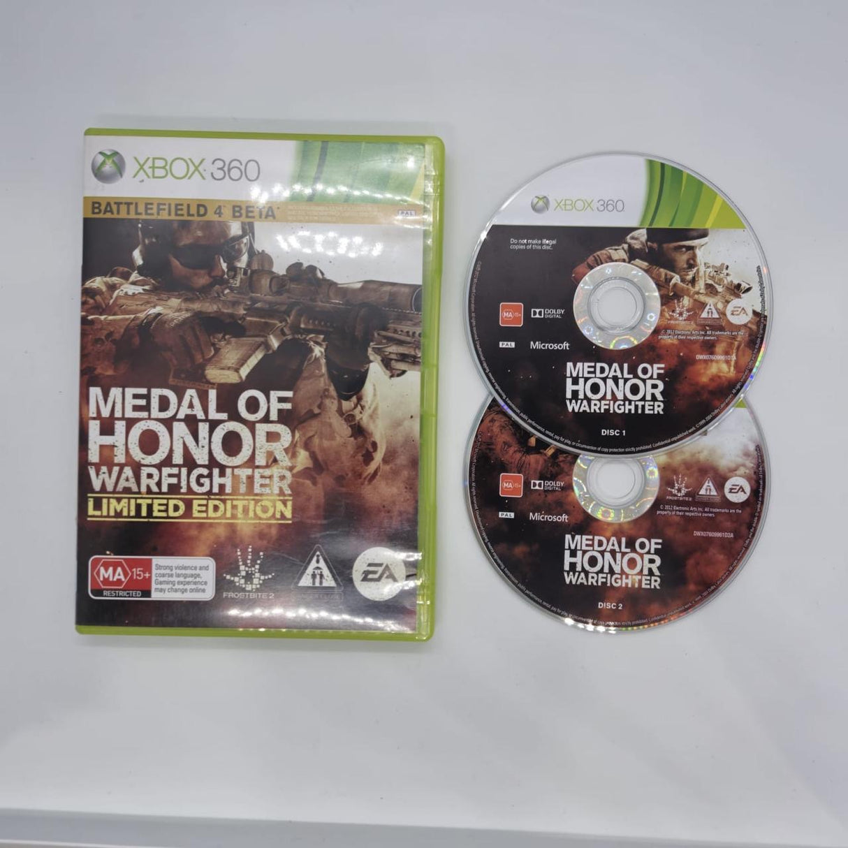 Medal Of Honor Warfighter Limited Edition Xbox 360 Game PAL