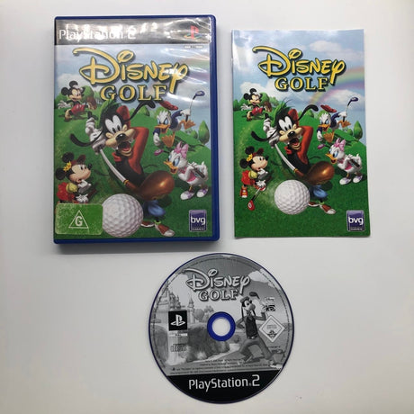 Disney Golf PS2 Playstation 2 Game + Manual PAL 28A4 - Trippy Trades 